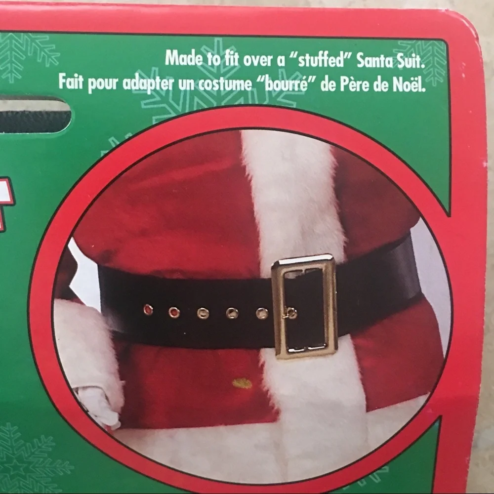 NWT Christmas Santa Belt Adult XL
